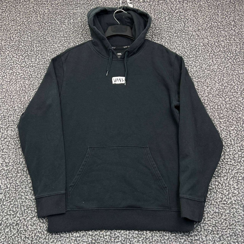 Vans Off The Wall Hoodie Men Medium Graphic Pullover Sweatshirt Long Sleeve - Picture 2 of 7